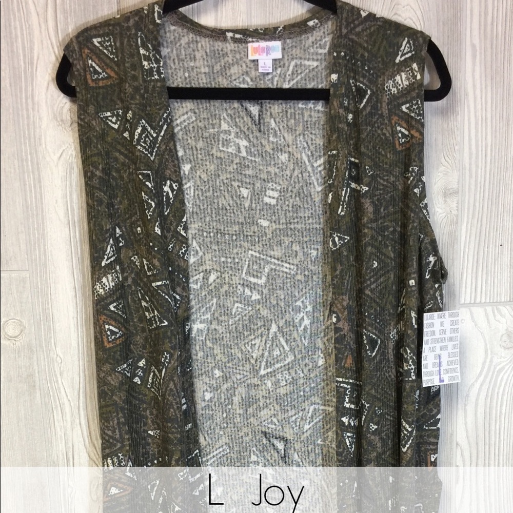 LuLaRoe Joy Vest
